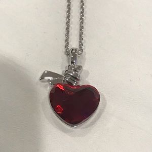 Swarovski Ties of Love Crystal Heart Necklace